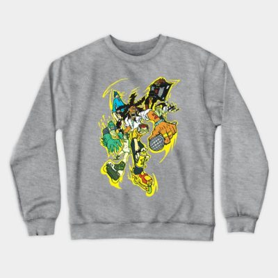 Skating And Painting Crewneck Sweatshirt Official Skating Merch