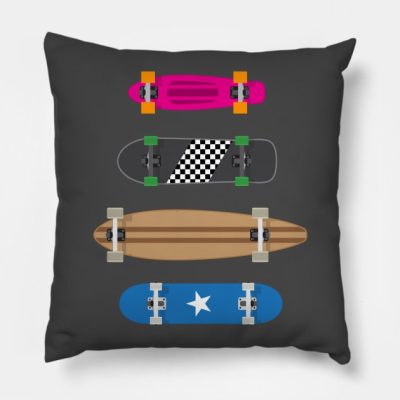 Epic Skateboard Throw Pillow Official Skating Merch