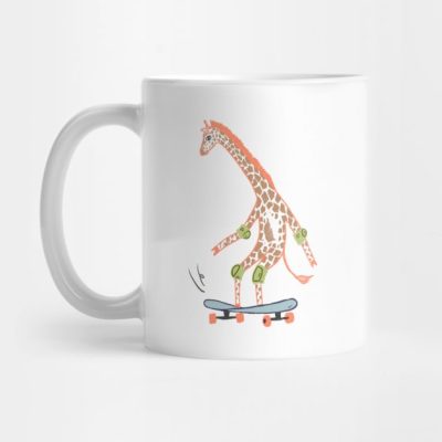 Skater Giraffe Mug Official Skating Merch