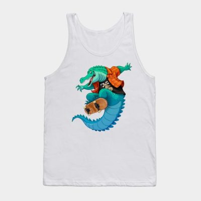 Ollie Gator Skateboarding Alligator Tank Top Official Skating Merch