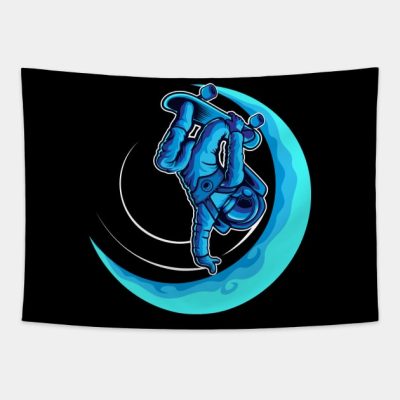 Skating On The Moon Tapestry Official Skating Merch