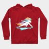 Cute Fast Ice Skating Unicorn In Great Inclined Po Hoodie Official Skating Merch