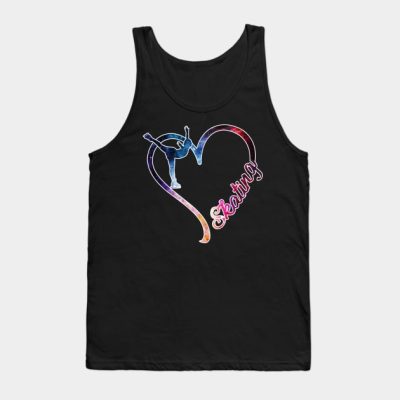 Galaxy Skating Heart Tank Top Official Skating Merch