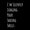 Im Silently Judging Your Skating Skills Pin Official Skating Merch