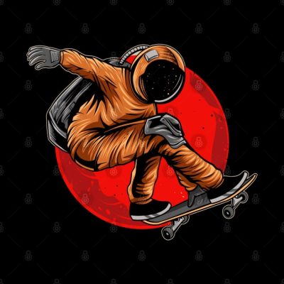 Astronaut Skateboarder Tapestry Official Skating Merch