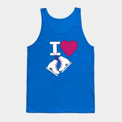 I Love Ice Skating Tank Top Official Skating Merch