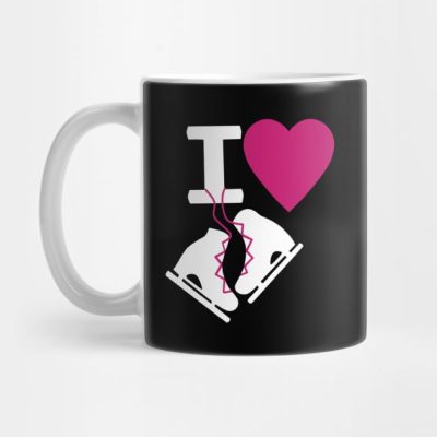 I Love Ice Skating Mug Official Skating Merch