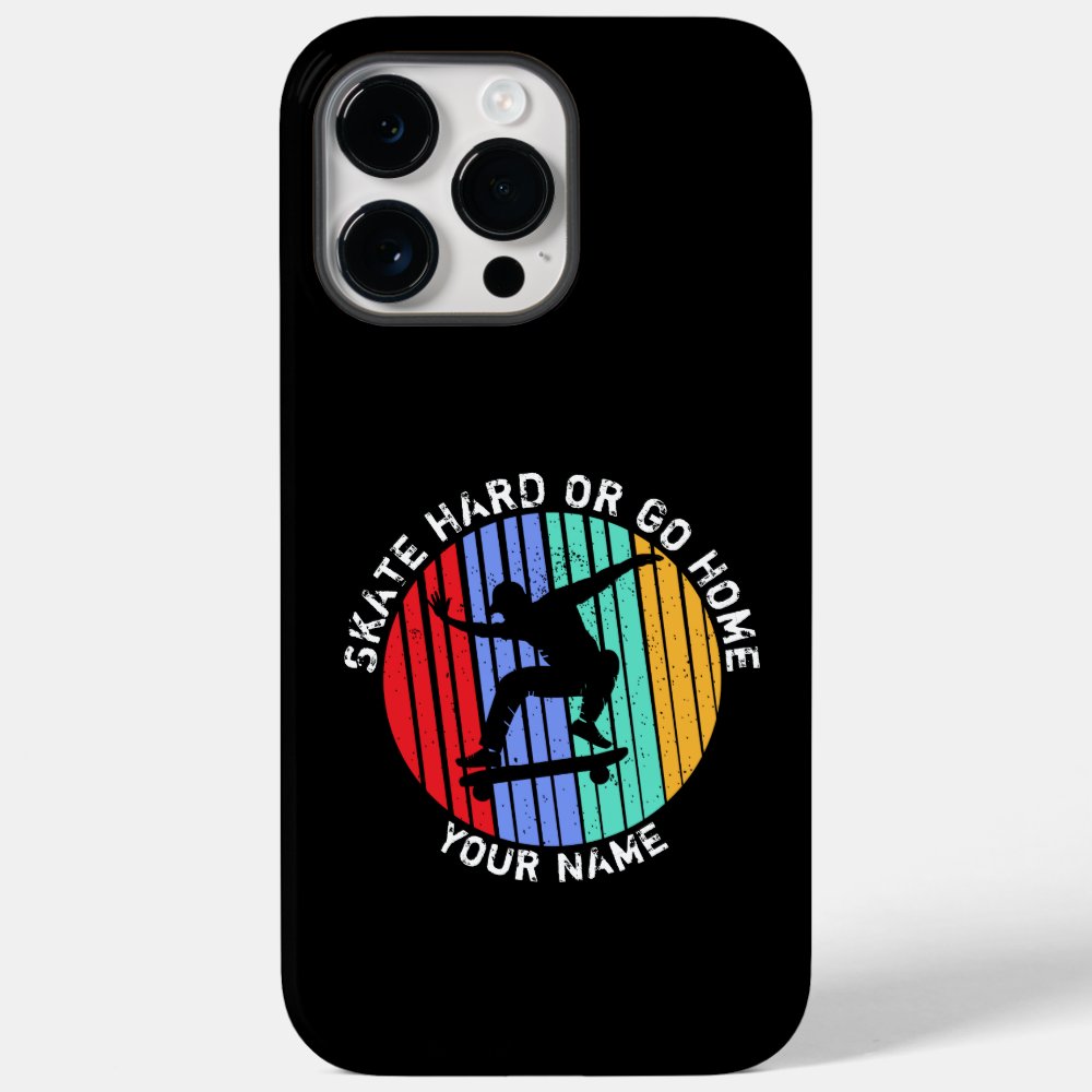 add name change all text skate hard or go home case mate iphone case rb6081ecff6424902837e32d28e1ea73e s0dnv 1000 - Skating Gifts