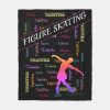 figure skating with personalized name all over fleece blanket r037f512292c5477997e837cea4fd4d59 zke88 1000 - Skating Gifts