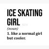 Ice Skating Girl Definition Tapestry Official Skating Merch