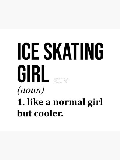 Ice Skating Girl Definition Tapestry Official Skating Merch