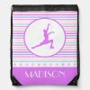 horizontal stripe figure skating with monogram drawstring bag r621de1ea50e04ba99b9d321e8d6e44d2 zffcx 1000 - Skating Gifts