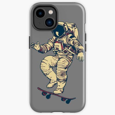 Astronaut Skateboarding Iphone Case Official Skating Merch