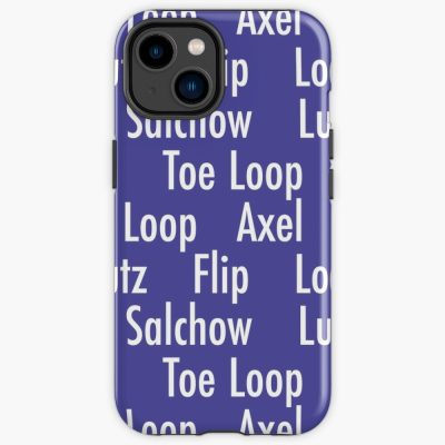 Figure Skating Jumps Iphone Case Official Skating Merch