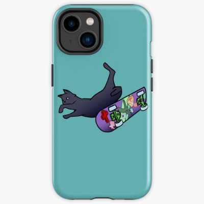 Skating Cat Iphone Case Official Skating Merch