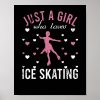 just a girl who loves ice skating ice skating love poster r8d76371149d04cd29c7079ad2d50fbad wva 8byvr 1000 - Skating Gifts