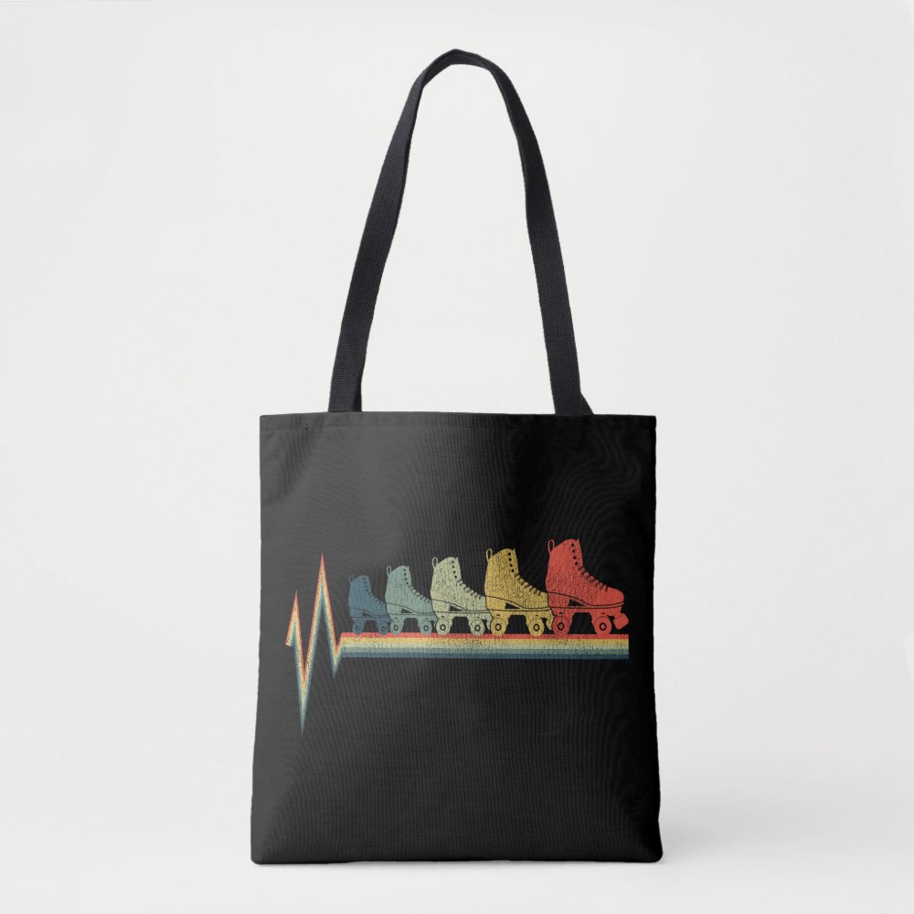 roller skating roller skate heartbeat water color tote bag rf4a5f3e40d62420b93c7d4c5edd9d974 6kcf1 1000 - Skating Gifts