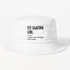 Ice Skating Girl Definition Bucket Hat Official Skating Merch