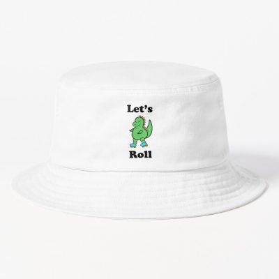 Dinosaur Roller Skating Bucket Hat Official Skating Merch