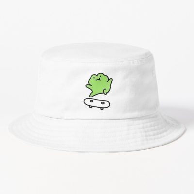 Skateboarding Frog Bucket Hat Official Skating Merch