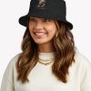 Skating Skeleton For Halloween Bucket Hat Official Skating Merch