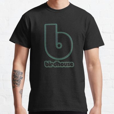 Birdhouse, Retro Skateboard T Shirt Design. T-Shirt Official Skating Merch