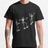 Funny Skeleton Skateboard T-Shirt Official Skating Merch