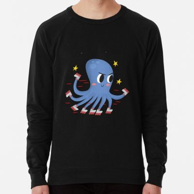 Roller Skating Octopus Sweatshirt Official Skating Merch