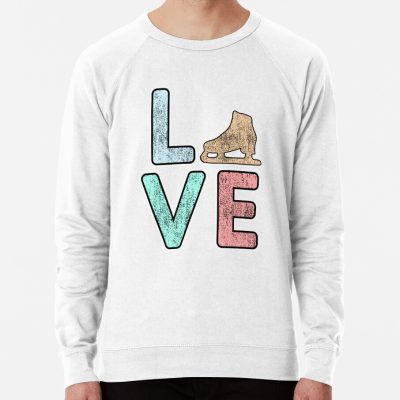 Love Ice Skating Sweatshirt Official Skating Merch