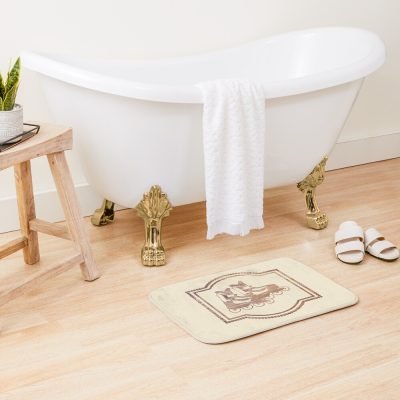 Inline Skating Carved Wood Bath Mat Official Skating Merch