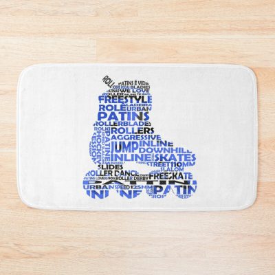 Skating Around The World Bath Mat Official Skating Merch