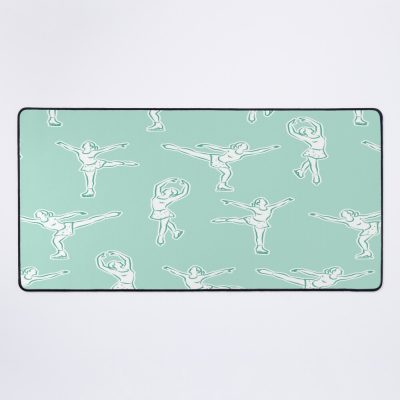 Figure Skating - Teal Mouse Pad Official Skating Merch