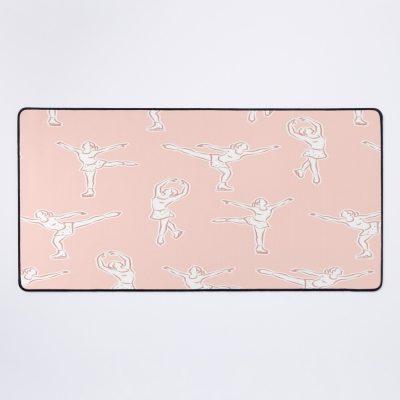 Figure Skating - Peach Mouse Pad Official Skating Merch