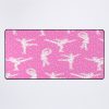 Figure Skating - Pink With Dots Mouse Pad Official Skating Merch