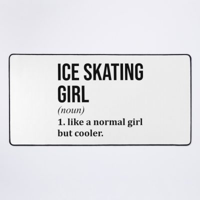 Ice Skating Girl Definition Mouse Pad Official Skating Merch