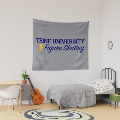 Trine University Figure Skating Tapestry Official Skating Merch