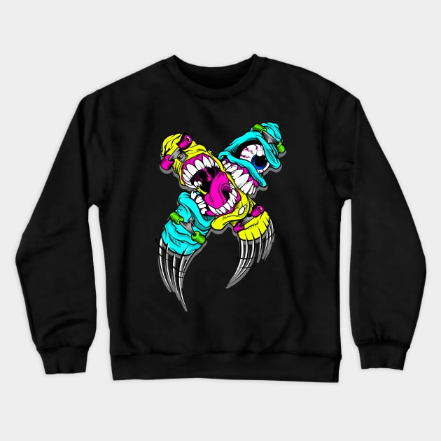 Rebel Skating Crewneck Sweatshirt